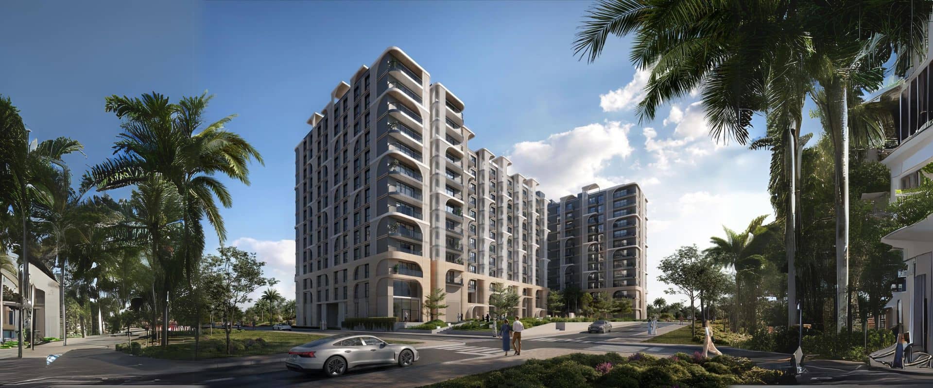 Aldar's first residential project in the Marina District of Saadiyat Island is 'Nouran Living'